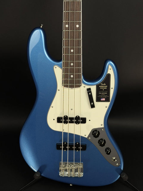 Fender American Vintage II 1966 Jazz Bass - Lake Placid Blue -
