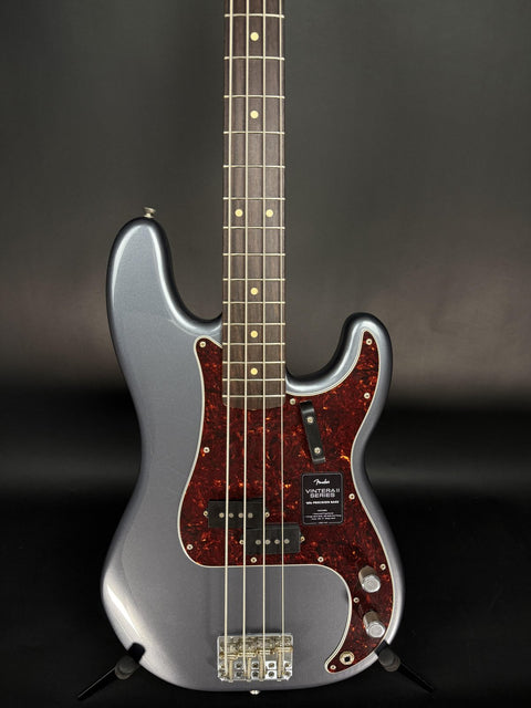 Fender Limited Edition Vintera II Roadworn '60s Precision Bass - Charcoal Frost Metallic -