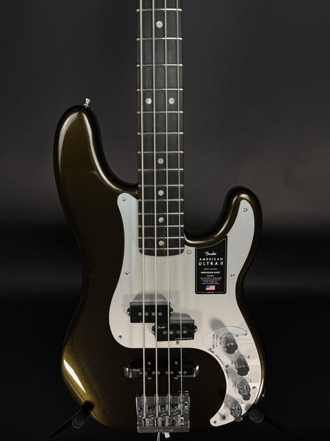 Fender American Ultra II Precision Bass - Texas Tea -