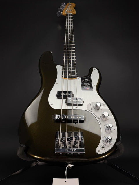 Fender American Ultra II Precision Bass - Texas Tea -