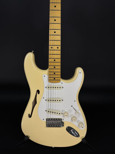 2019 Fender Eric Johnson Signature Thinline Stratocaster - Vintage White -