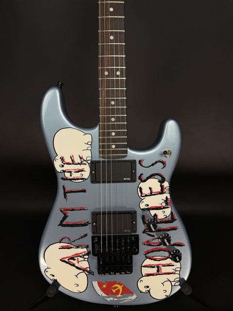 Fender Tom Morello "Arm the Homeless" - Ice Blue Metallic -