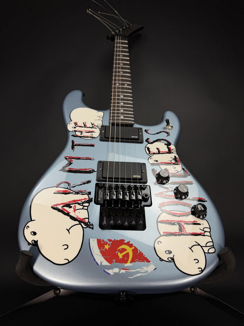 Fender Tom Morello "Arm the Homeless" - Ice Blue Metallic -