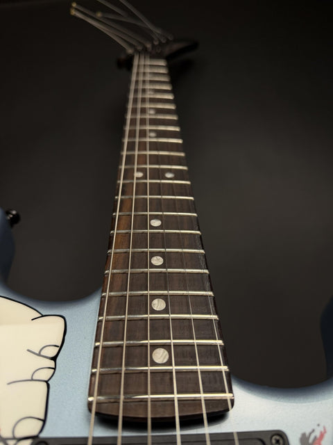 Fender Tom Morello "Arm the Homeless" - Ice Blue Metallic -