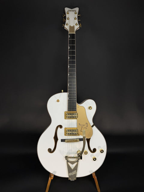 Gretsch Synchromatic Falcon Hollow Body Single-Cut with Bigsby - Snowcrest White -