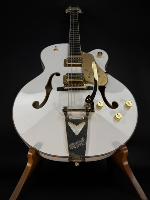 Gretsch Synchromatic Falcon Hollow Body Single-Cut with Bigsby - Snowcrest White -