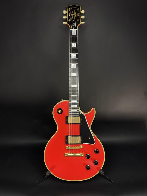 Gibson Custom M2M 1957 Les Paul Custom VOS - Racing Red w/ Gold Hardware