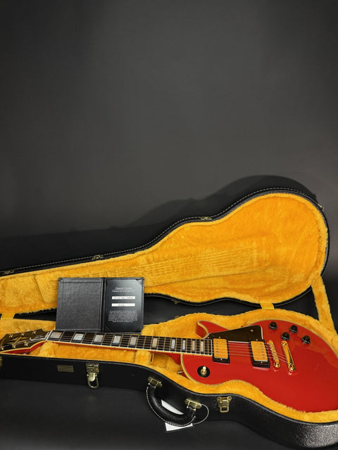Gibson Custom M2M 1957 Les Paul Custom VOS - Racing Red w/ Gold Hardware