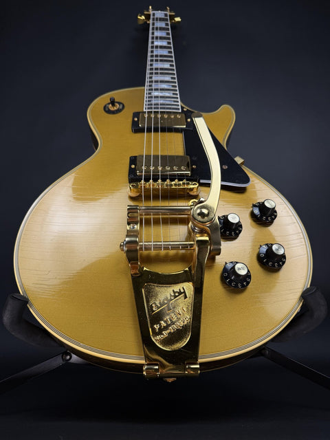 Gibson Custom Limited Edition Greatest Hits Volume II 1968 Les Paul Custom - Double Gold w/ Bigsby Murphy Lab Ultra Light Aged -