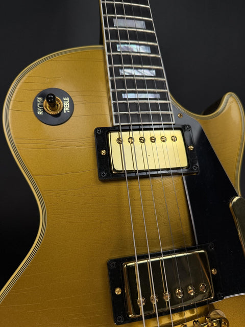 Gibson Custom Limited Edition Greatest Hits Volume II 1968 Les Paul Custom - Double Gold w/ Bigsby Murphy Lab Ultra Light Aged -
