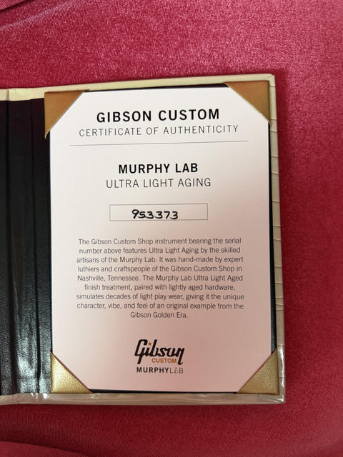 Gibson Custom M2M 1959 Les Paul Standard Reissue - Iguana Burst Murphy Lab Ultra Light Aged -