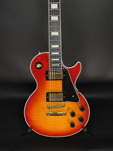 Epiphone Les Paul Custom Figured - Heritage Cherry Sunburst -