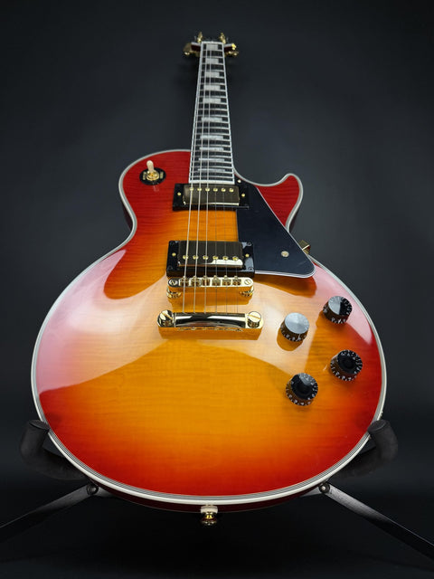 Epiphone Les Paul Custom Figured - Heritage Cherry Sunburst -