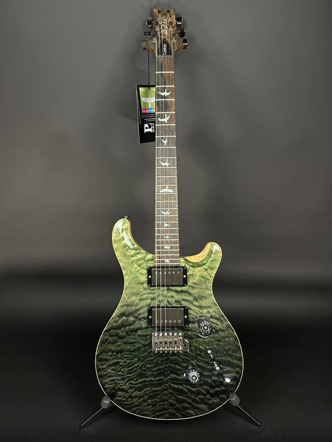 2020 PRS Wood Library Custom 24 Fatback Limited Trampas Green Fade -