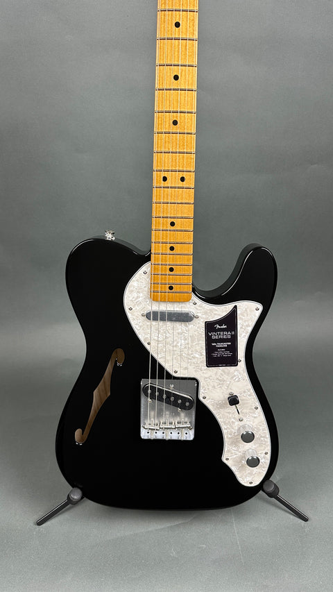 Fender Vintera II '60s Telecaster Thinline - Black - 