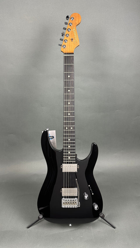 Charvel Super-Stock DKA22 2PT EB - Gloss Black - 