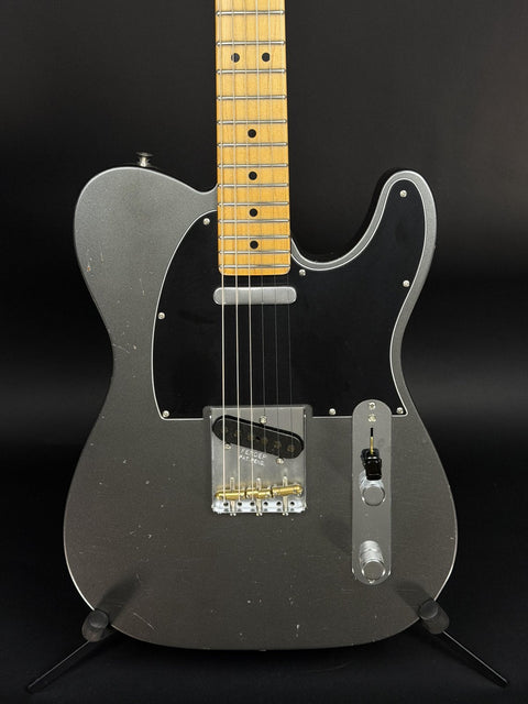 Fender Custom Shop Masterbuilt by Dennis Galuszka '60s Telecaster Journeyman Relic - Pewter -