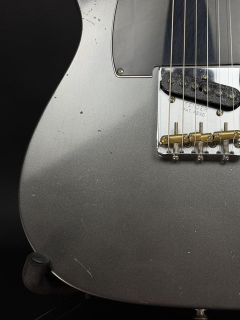 Fender Custom Shop Masterbuilt by Dennis Galuszka '60s Telecaster Journeyman Relic - Pewter -