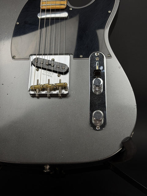 Fender Custom Shop Masterbuilt by Dennis Galuszka '60s Telecaster Journeyman Relic - Pewter -