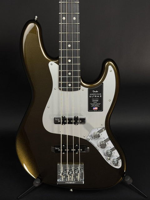 Fender American Ultra II Jazz Bass - Texas Tea -