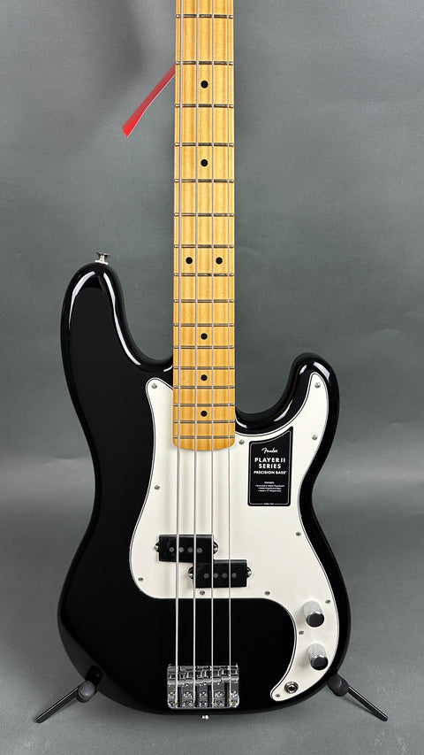 Fender Player II Precision Bass - Black w/ Maple Fingerboard - 