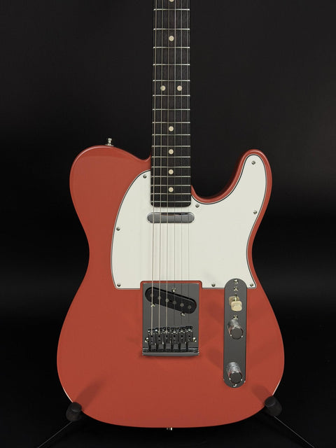 Fender Custom Shop Limited Edition Custom Deluxe Roasted Telecaster NOS with Matching Painted Headcap - Tahitian Coral -