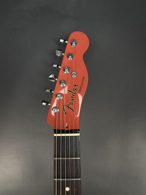 Fender Custom Shop Limited Edition Custom Deluxe Roasted Telecaster NOS with Matching Painted Headcap - Tahitian Coral -