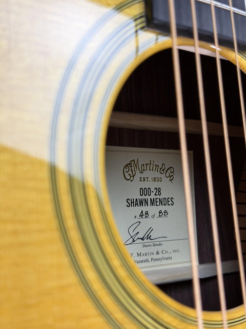 Martin 000-28 Shawn Mendes - Natural -