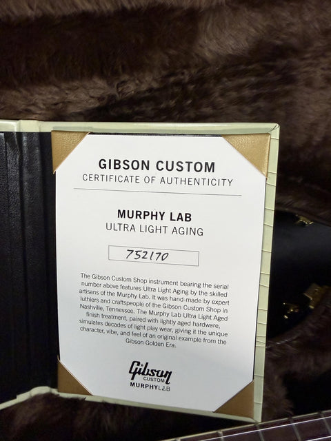 Gibson Custom M2M 1957 Les Paul Special - Jade Green Murphy Lab Ultra Light Aged