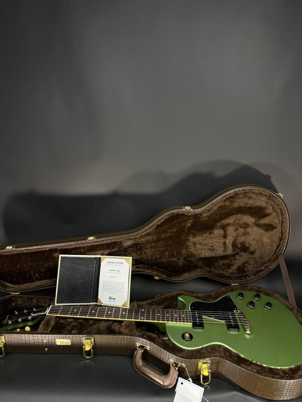 Gibson Custom M2M 1957 Les Paul Special - Jade Green Murphy Lab