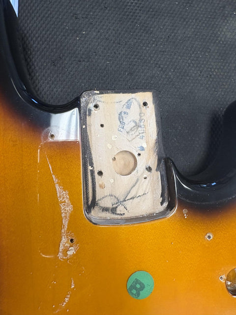 Pre-Owned Fender Partscaster Jazz Bass - Sunburst