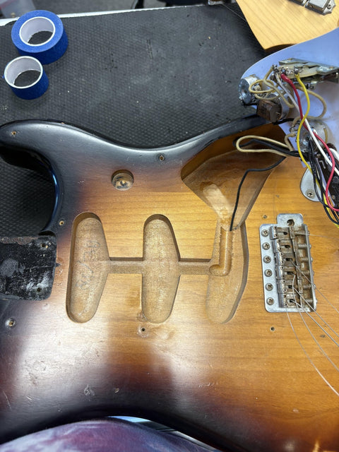 Fender Partscaster - Sunburst
