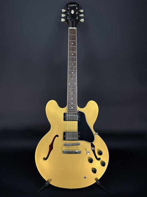 2022 Epiphone ES-335 Traditional Pro - Metallic Gold -