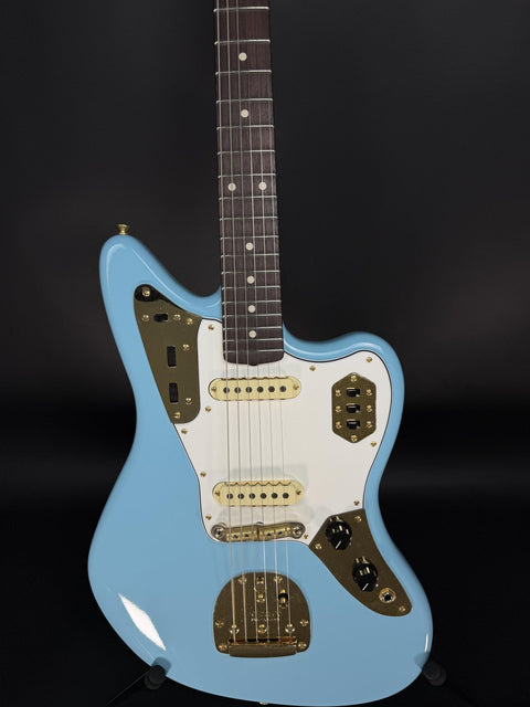 Fender Custom Shop 1962 Jaguar Closet Classic - Daphne Blue Gold Hardware -