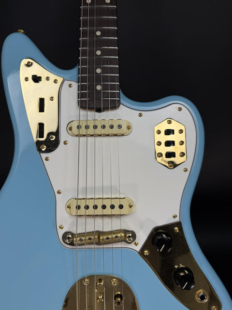 Fender Custom Shop 1962 Jaguar Closet Classic - Daphne Blue Gold Hardware -