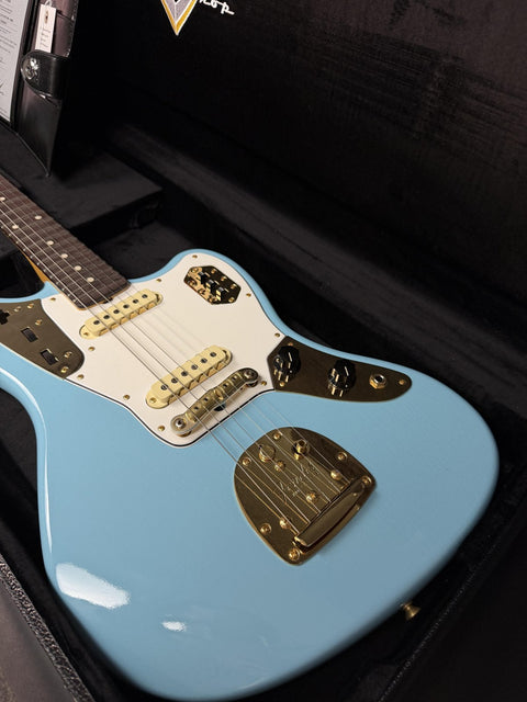 Fender Custom Shop 1962 Jaguar Closet Classic - Daphne Blue Gold Hardware -