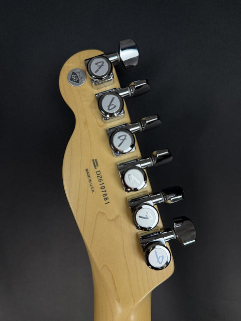 2006 Fender American Deluxe Telecaster HH Flame Maple Top - Amber -