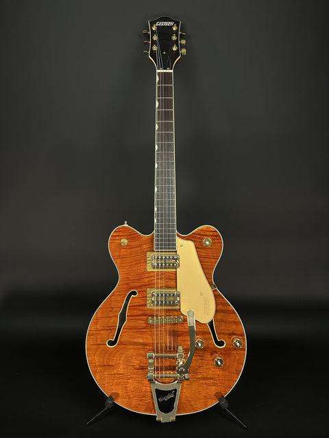 Gretsch Electromatic Limited Broadkaster Flame Okoume - Roundup Orange -