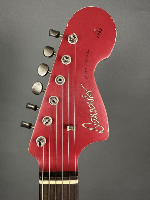 Danocaster Jaguar - Candy Apple Red - 