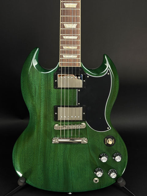 Gibson SG Standard '61 Stop Bar Translucent Teal -