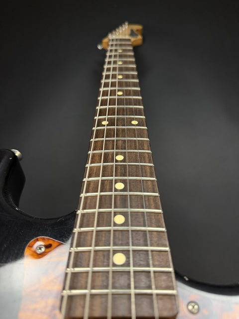2021 Waterslide Coodercaster S-Style - Aged Nitro Black -