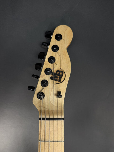 MB Guitars T-Style Partscaster - Dark Natural