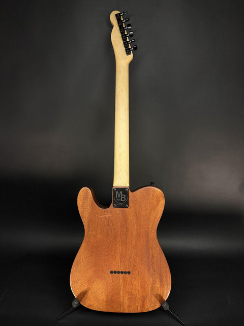 MB Guitars T-Style Partscaster - Dark Natural