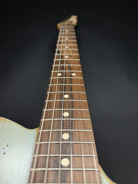 MB Guitars T-Style Partscaster Crackle - Ice Blue -