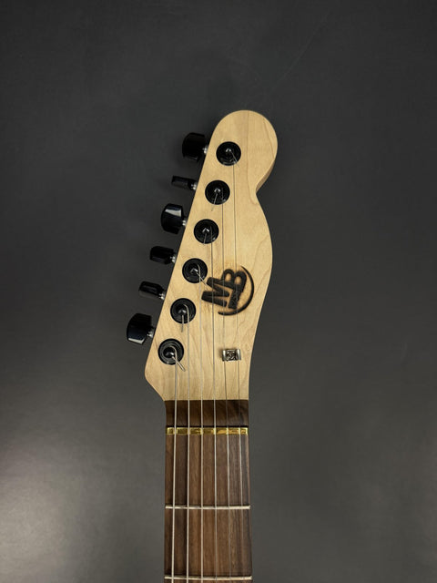 MB Guitars T-Style Partscaster Crackle - Ice Blue -