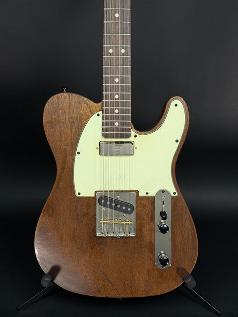 MB Guitars T-Style HS Partscaster - Dark Natural w/ Mint Guard