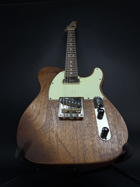 MB Guitars T-Style HS Partscaster - Dark Natural w/ Mint Guard