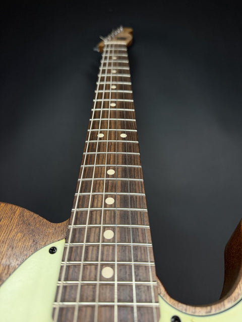MB Guitars T-Style HS Partscaster - Dark Natural w/ Mint Guard
