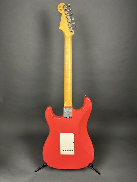 Fender Custom Shop 1964 Stratocaster Journeyman Relic - Faded Fiesta Red - 