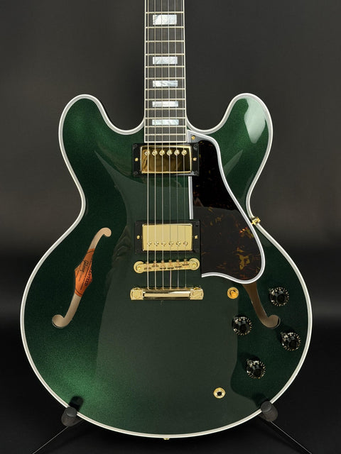Gibson Custom Limited Edition Greatest Hits Volume II 1959 ES-355 - British Racing Green Gloss Gold Hardware -